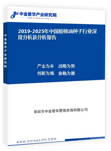 2019-2025年中國糧棉油種子行業(yè)深度分析及分析報(bào)告
